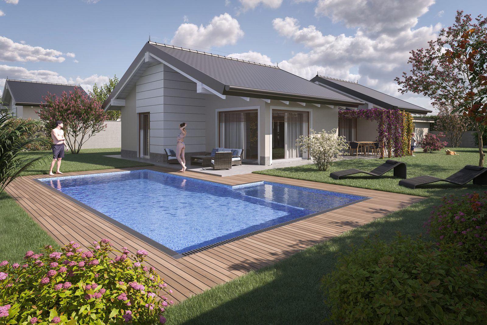 Villa con piscina