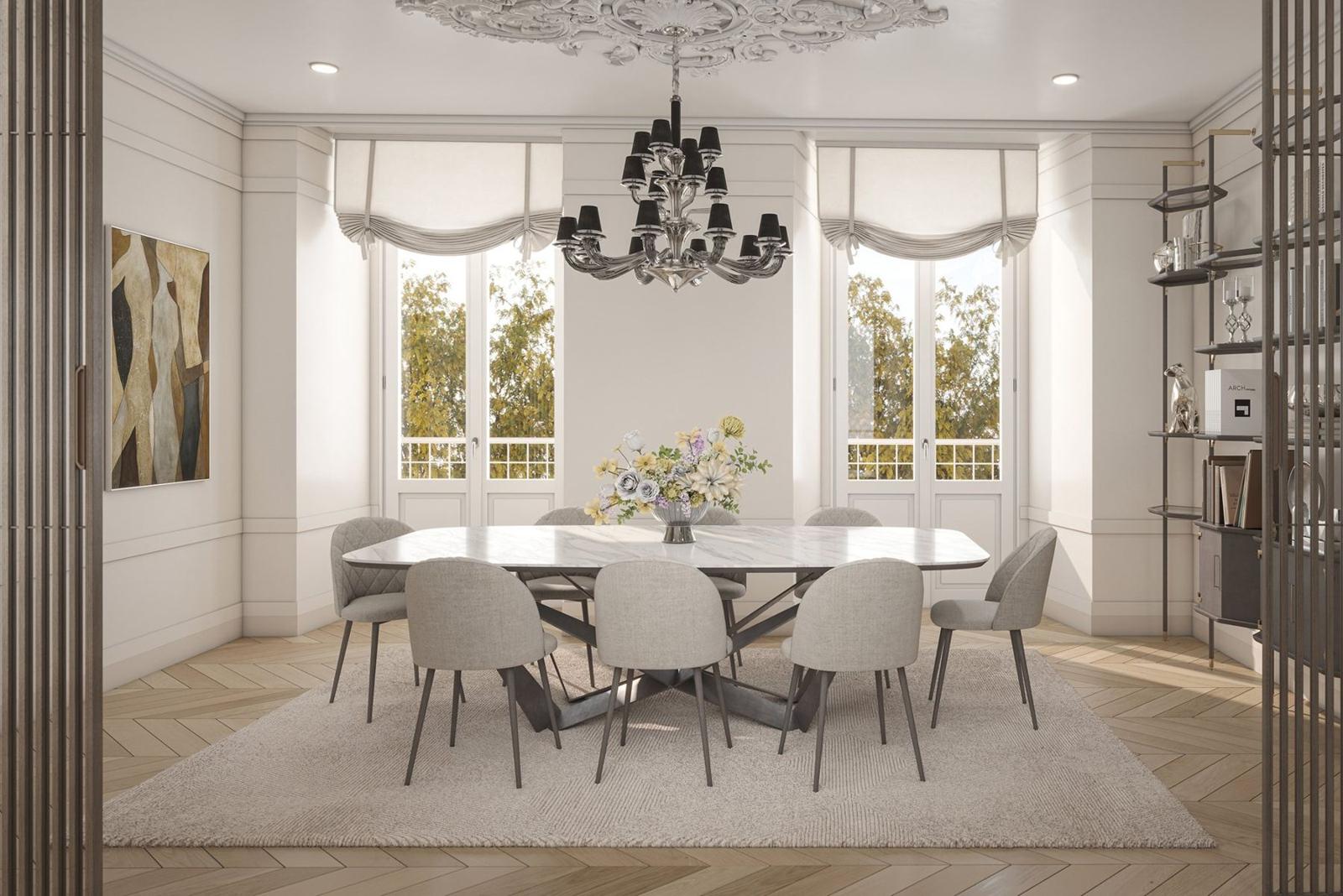 Sala da pranzo classica